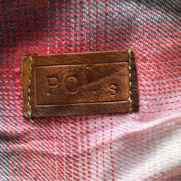 POL Women’s Size Small Light Washed Frayed Fringe Denim Vest 100% Cotton - Picture 4 of 9